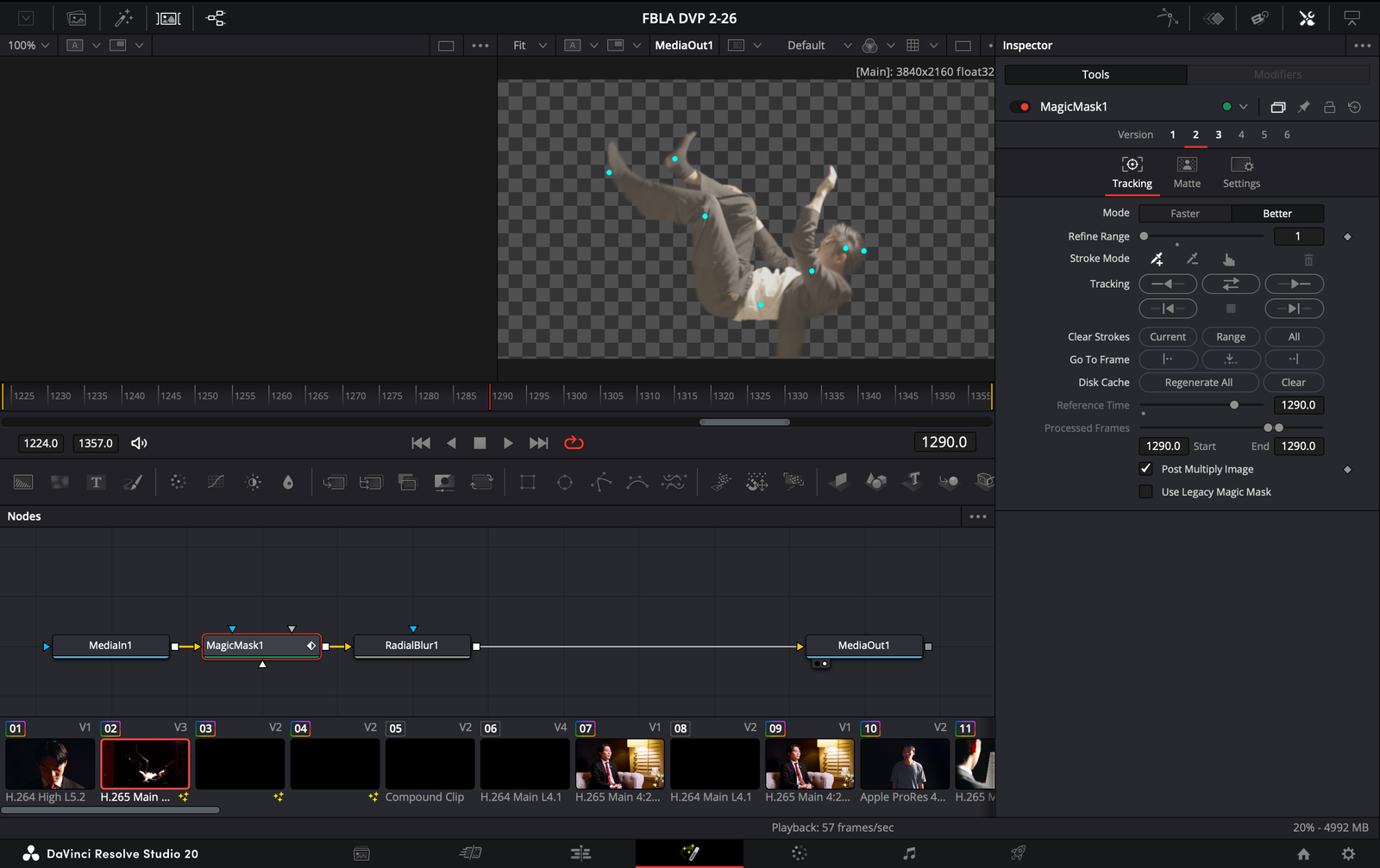 Resolve Fusion page screenshot